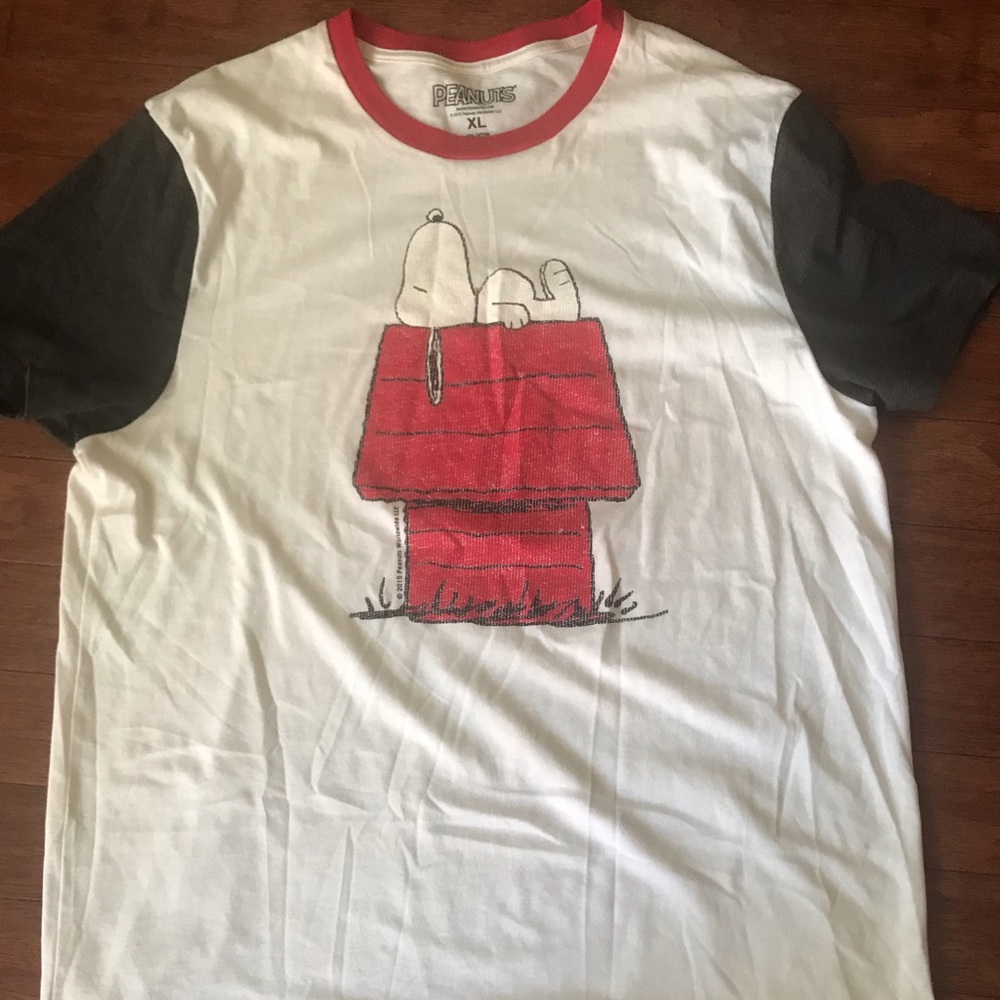 Peanuts/Snoopy baseball T-shirt